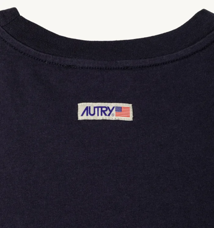 T-shirt Uomo Autry Blu art. TSPM 08CM, foto 4 di 4