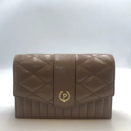 Pochette Tracolla Pollini effetto Matalassè Nude con dettagli oro Art. SC5307PP0LSC0107