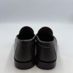 Mocassino Penny Uomo Positano In Pelle Testa di Moro Con Fondo Cuoio Antiscivolo Art. 2154 - immagine 4