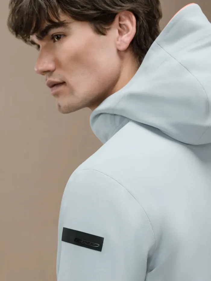 Felpa Giubbino Uomo RRD Dream Hood Zip Fleece Nera Art. W24174 Col 10, foto 4 di 4