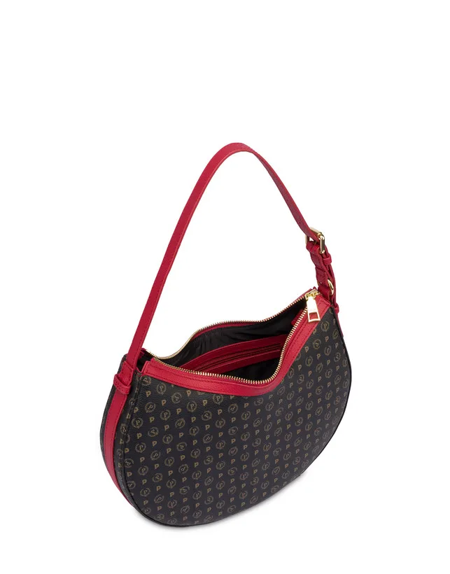 Mezzaluna Pollini Heritage Nera con dettagli Rossi Art TE8530PP0IQ1100B, foto 4 di 5