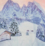 Maglione Girocollo Mc2 Saint Barth Rosa art. Louise W Chalet Sunset 24 - immagine 5