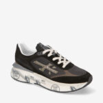 Sneakers Premiata Donna Camoscio Nero art. Moerund 6443 - immagine 2