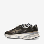 Sneakers Premiata Donna Camoscio Nero art. Moerund 6443 - immagine 5