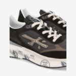 Sneakers Premiata Donna Camoscio Nero art. Moerund 6443 - immagine 7