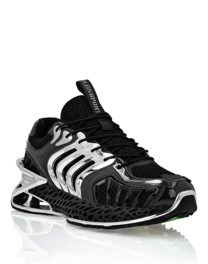 Sneakers Uomo Philipp Plein Sport Nera Art Stroke Gen.X.02, foto 3 di 6