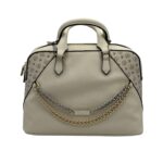 Borsa A Mano Pollini In Pelle Martellata Avorio con dettagli Heritage art. SC4612PP0LSS110A