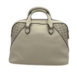 Borsa A Mano Pollini In Pelle Martellata Avorio con dettagli Heritage art. SC4612PP0LSS110A - immagine 3