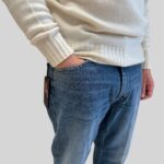Jeans Chiaro Uomo Cycle art. Lucky Carrot Ankle Mid Tone Natural Vintage - immagine 2