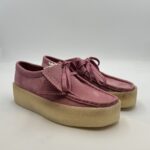 Clarks Originals Donna in Pelle Rosa art. Wallabee Cup Pink Nubuck