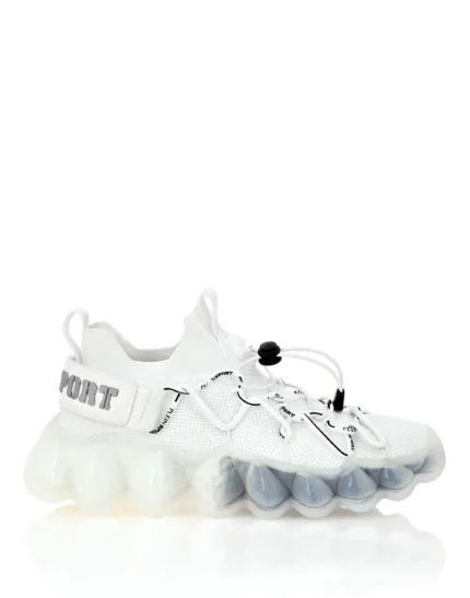 Sneakers Donna Philipp Plein Sport Sacs Bianca Art Bubble Gen.X.02 Tiger