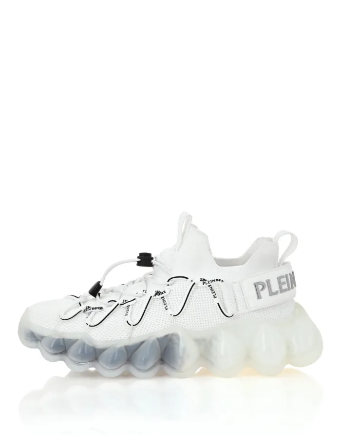 Sneakers Uomo Philipp Plein Sport Sacs Bianca Art Bubble Gen.X.02 Tiger, foto 5 di 6