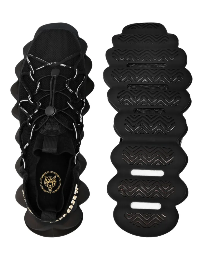 Sneakers Uomo Philipp Plein Sport Sacs Nera Art Bubble Gen.X.02 Tiger, foto 3 di 6