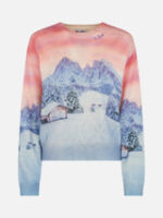 Maglione Girocollo Mc2 Saint Barth Rosa art. Louise W Chalet Sunset 24