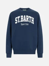 Felpa Mc2 Saint Barth Blu art. Soho N STB Sport 61