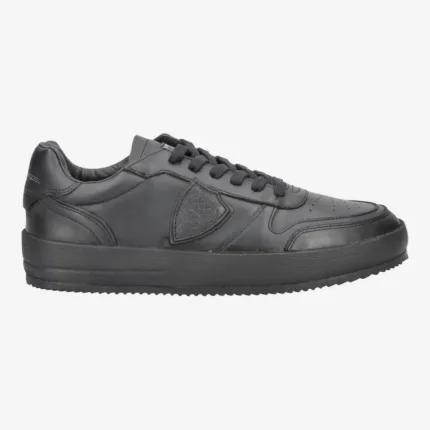 Sneakers Uomo Philippe Model Nice in Pelle Nera art. VNLU V004
