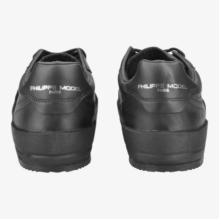 Sneakers Uomo Philippe Model Nice in Pelle Nera art. VNLU V004, foto 4 di 6