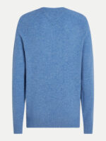 Maglione Girocollo Uomo in Lana Tommy Hilfiger Celeste Melange art. MW0MW36535 DVW - immagine 2