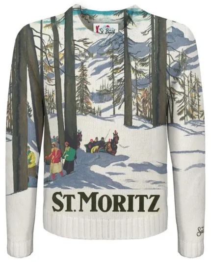 Maglione Girocollo Mc2 Saint Barth Avorio art. Bombardino Light W Moritz Mont 10