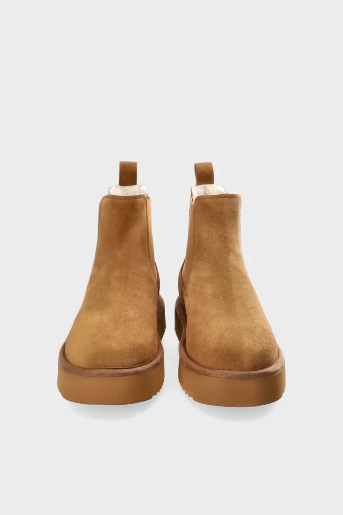Stivaletto Warm Chelseas Copenhagen in Camoscio Cuoio Art CPH258 Suede Cognac, foto 2 di 5