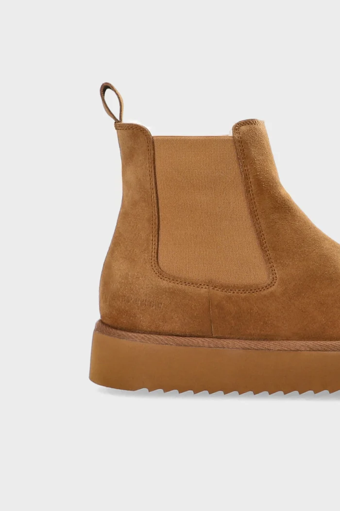 Stivaletto Warm Chelseas Copenhagen in Camoscio Cuoio Art CPH258 Suede Cognac, foto 4 di 5