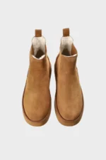 Stivaletto Warm Chelseas Copenhagen in Camoscio Cuoio Art CPH258 Suede Cognac - immagine 5