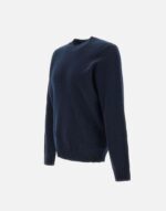Maglione Girocollo Filippo De Laurentiis in Misto Lana Cashmere Finezza 7 Blu art. GC3ML WC7R 890 - immagine 2