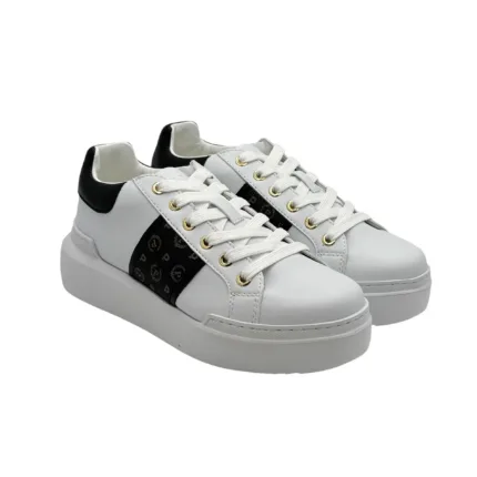 Sneaker Pollini Heritage Bianca con dettagli art. Neri TA15034G07Q1A00A