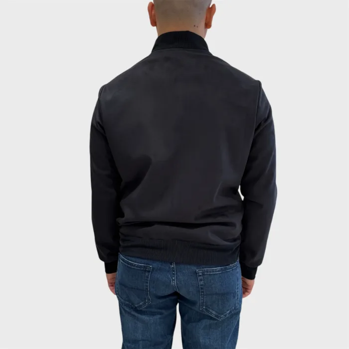Giubbino Uomo RRD Nabucco Full Zip Soft Jkt Blu Art. W24189 Col 60, foto 3 di 3
