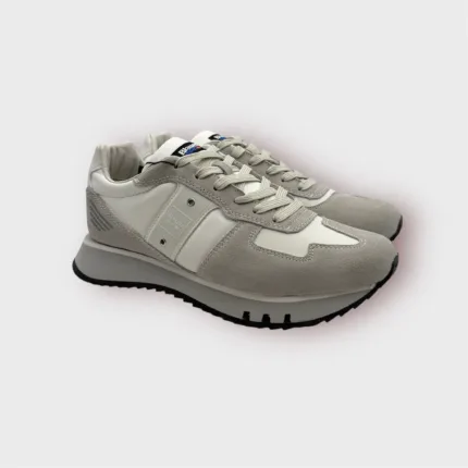 Sneaker Uomo Blauer in Camoscio e Tela Avorio art. F4TOKYO01/TAS