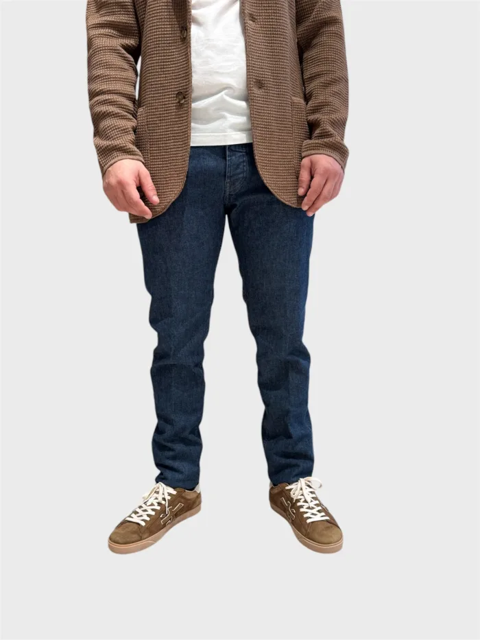 Jeans Tasca a Filo e a Toppa Dietro Michael Coal Blu art. Jonathan 1238 W683, foto 1 di 2