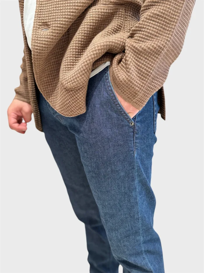 Jeans Tasca a Filo e a Toppa Dietro Michael Coal Blu art. Jonathan 1238 W683, foto 2 di 2