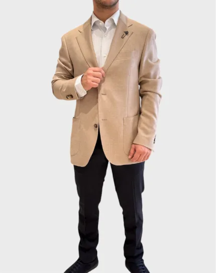 Giacca Lardini Beige In Puro Cashmere Art. IV528AE IVSF63529 200
