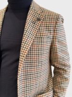 Giacca Lardini Check Beige Art. IV528AE IVSF63505 250GR - immagine 3