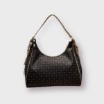 Borsa Pollini Heritage Nera con dettagli Avorio TE8532PP0LQ1100C