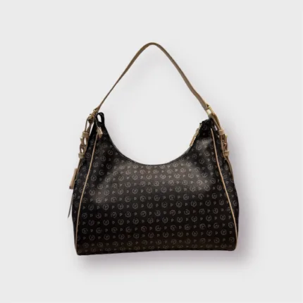 Borsa Pollini Heritage Nera con dettagli Avorio TE8532PP0LQ1100C