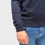 Dolcevita Filippo De Laurentiis in Pura Lana Cashmere Blu art. DV1ML CA12R 890 - immagine 2
