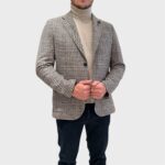 Giacca Lardini Check Beige Art. IV528AE IVSF63519 200MA