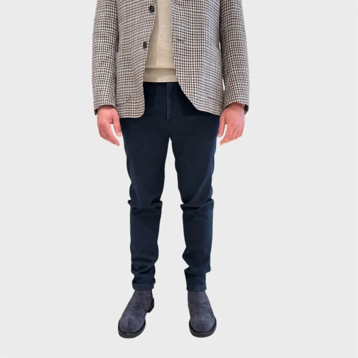 Jeans Tasca a Filo Michael Coal Blu Scuro art. Brad Plus 1224 W691, foto 2 di 3