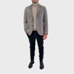 Giacca Lardini Check Beige Art. IV528AE IVSF63519 200MA - immagine 4