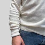 Dolcevita  Filippo De Laurentiis in Misto Lana Cashmere Bianco art. DV1ML WC12R 020 - immagine 2