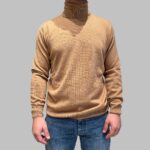 Dolcevita  Filippo De Laurentiis in Misto Lana Cashmere Beige art. DV1ML WC12R 060