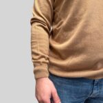 Dolcevita  Filippo De Laurentiis in Misto Lana Cashmere Beige art. DV1ML WC12R 060 - immagine 2