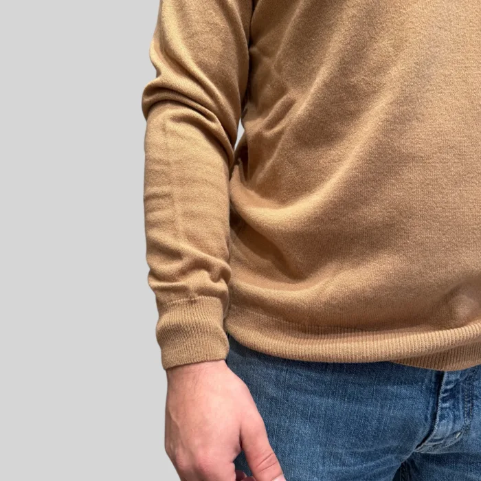 Dolcevita  Filippo De Laurentiis in Misto Lana Cashmere Beige art. DV1ML WC12R 060, foto 2 di 2