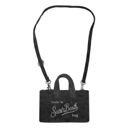 Phone Bag Mc2 Saint Barth Nera art. Phone Bag Velvet 00 EMB