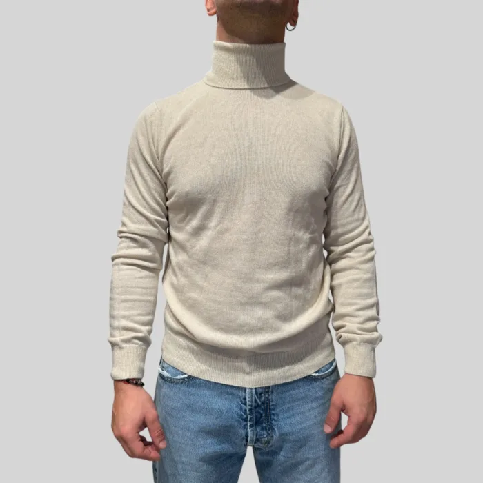 Dolcevita Filippo De Laurentiis in Misto Lana Cashmere Avorio art. DV1ML WC12R 030, foto 1 di 2
