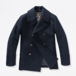 Cappotto Peacoat Sealup Amalfi Blu In Misto Cashmere Art. Amalfi 7627 col 91