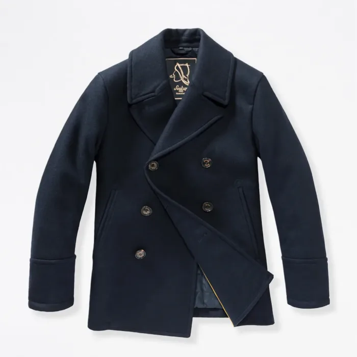 Cappotto Peacoat Sealup Amalfi Blu In Misto Cashmere Art. Amalfi 7627 col 91, foto 1 di 4