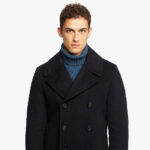 Cappotto Peacoat Sealup Amalfi Blu In Misto Cashmere Art. Amalfi 7627 col 91 - immagine 2