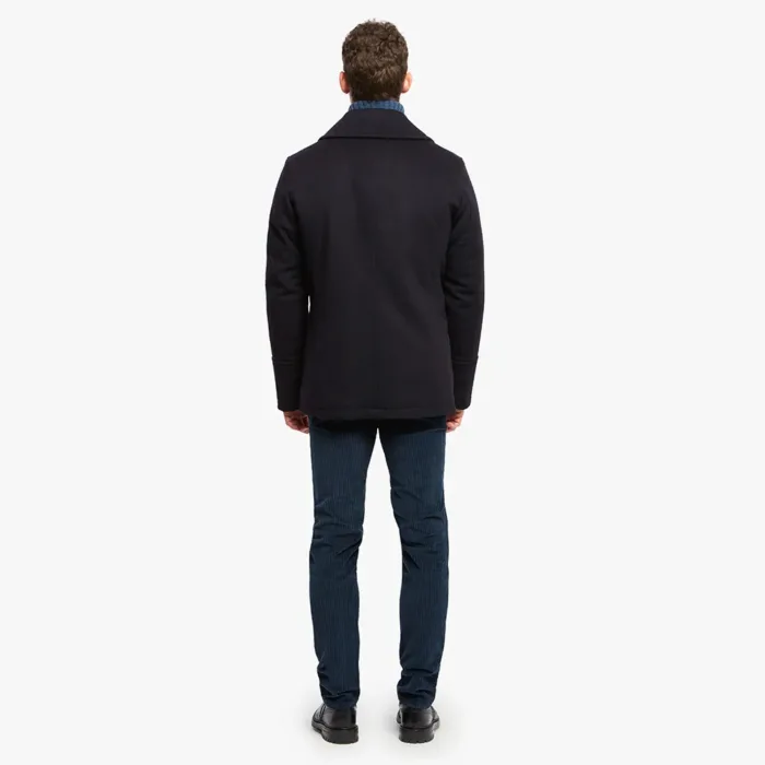 Cappotto Peacoat Sealup Amalfi Blu In Misto Cashmere Art. Amalfi 7627 col 91, foto 4 di 4
